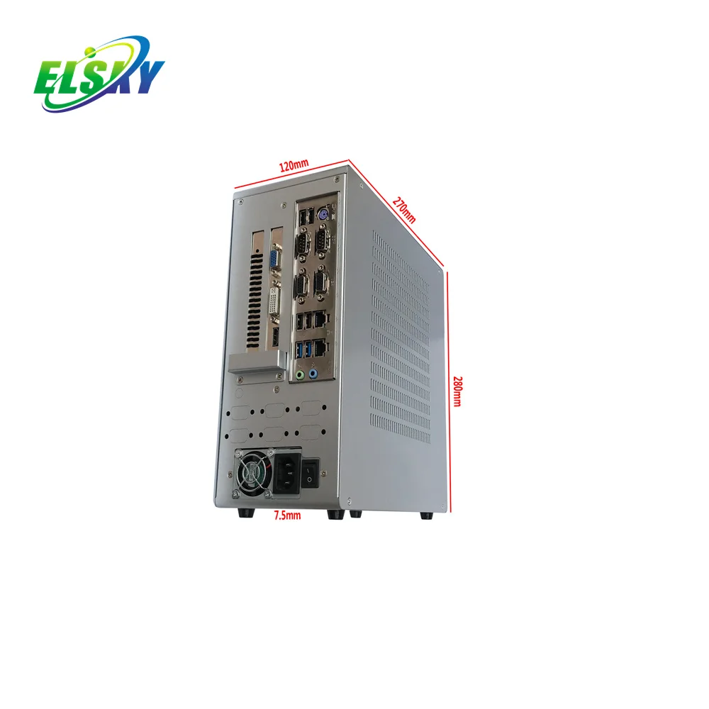 ELSKY Computer Pc Gaming with Processor Haswell 4th Gen I3 Motherboard 1150 DDR3 Max 16G RAM ATX 24Pin/20Pin K6P
