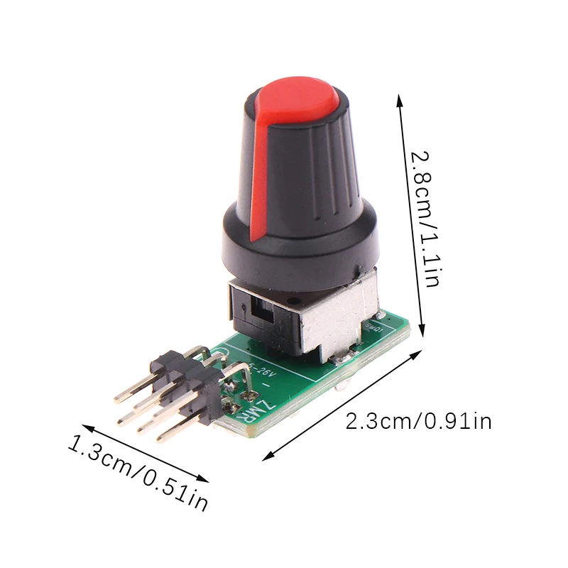 Mini servo testador esc 3-8v, faça você mesmo, ventilador sem escova, regulador de motor, saída de sinal pwm para peças de modelo de aeronave rc