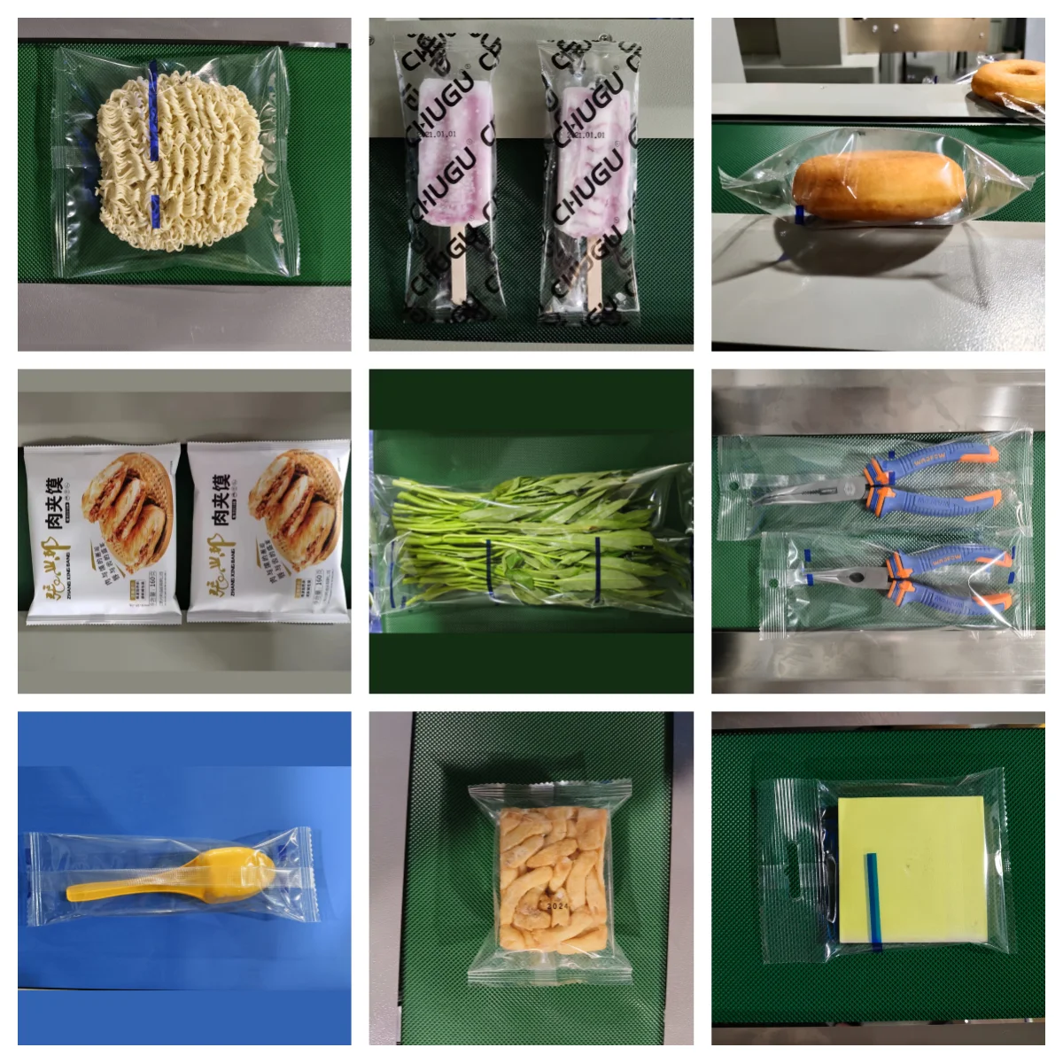 Fully Automatic Horizontal Wrapping Flow Pack Packing Machine Cabinet Hinges and Handles Auto Packaging Machine