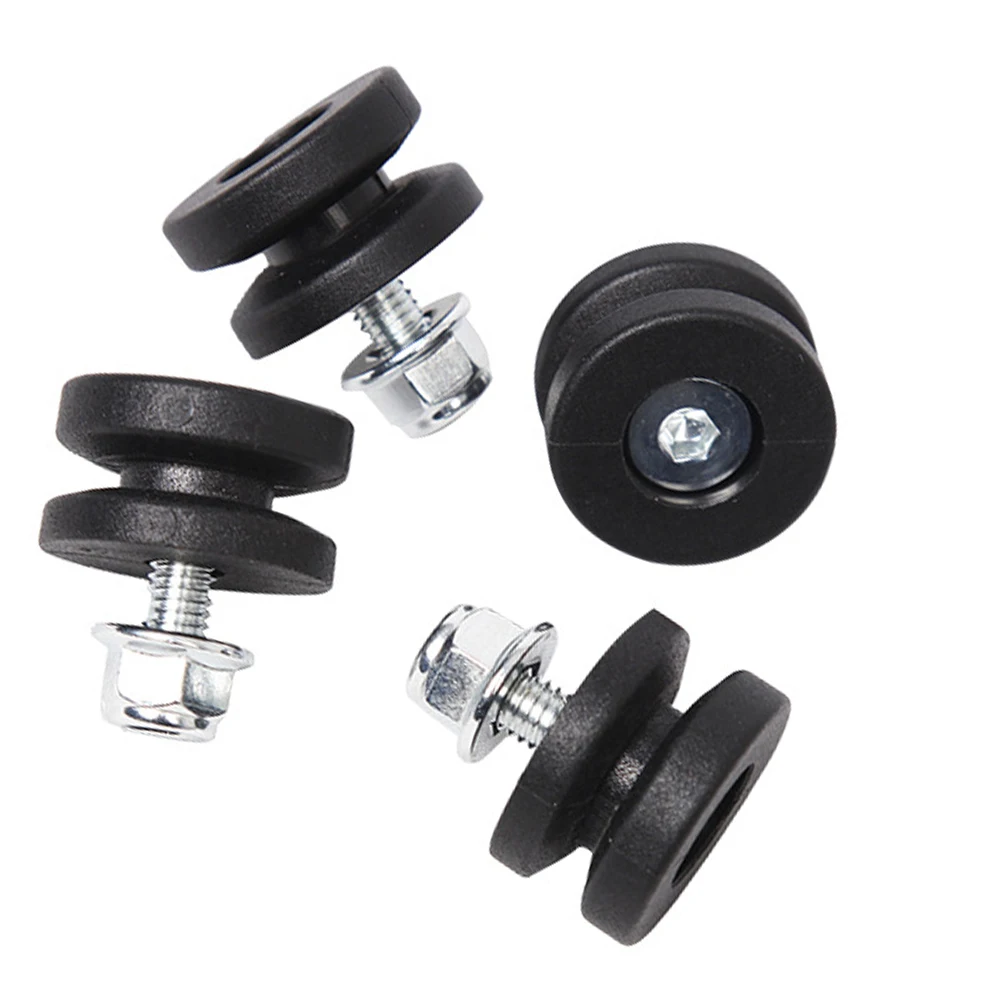 4PCS Motorcycle Bracket Bushing Pad Luggage Tail Top Box Helmet Trunk Bracket Base Plate Bushing Pad Buckle