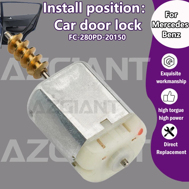 

FC-280PD-20150 Car power Door Lock Actuator 12V DC motor For Mercedes Benz GL-Class X164 GL450/R-Class W251 V251 W164 R350