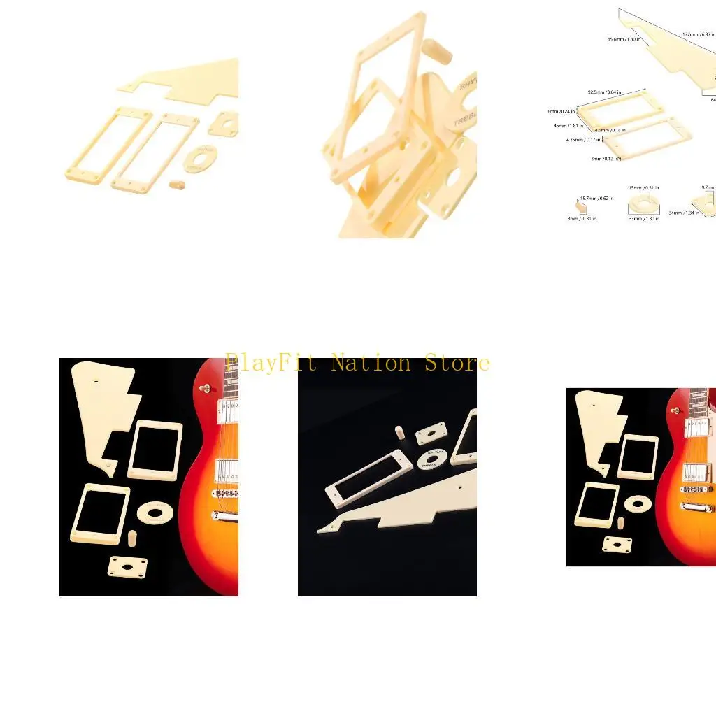 

242F Full Plastic Upgrade Component For Electric Guitar Maintenance Repair