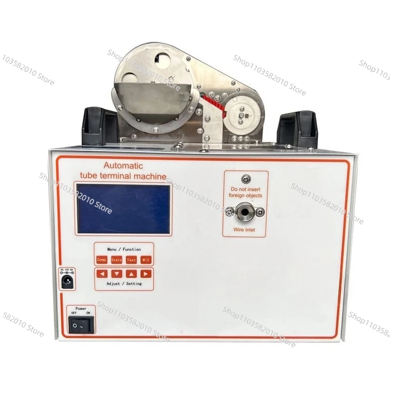 Automatic Stripping & Crimping Machine for BVR 0.5/0.75/1.0/1.5/2.5, Tube Type European Pin Terminal