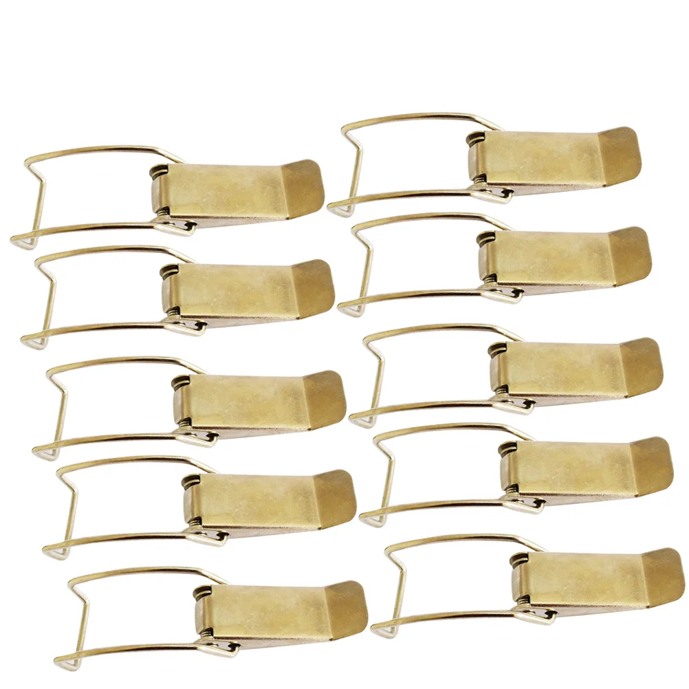 

10Pcs Lightweight Multifunctional Buckle Rustless Locking Hook for Outdoor Use