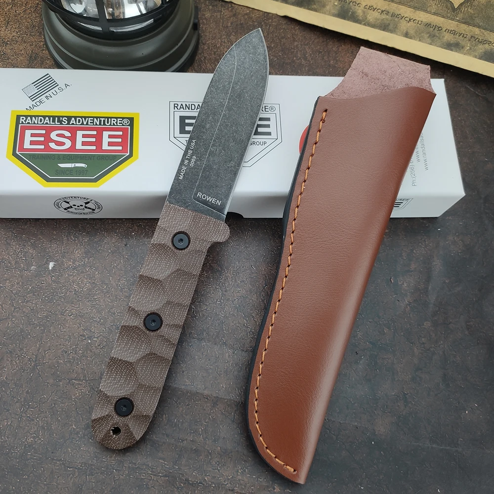 ESEE PR4 Fixed Knife Optional Separate Sheath Wilderness Climbing Trekking Camping Fishing Picnic BBQ Outdoor EDC Cutting Tool - view 2