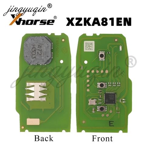 Универсальный Автомобильный Ключ-пульт Jingyuqin XZKA81EN VVDI Xhorse Или Специальная Глобальная Версия PCB Для Автомобилей H...