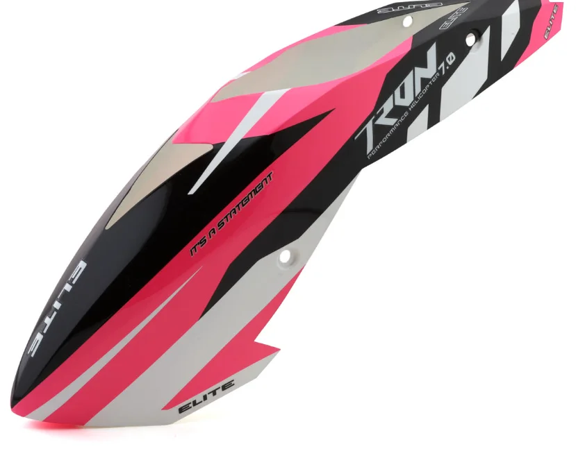 Tron Helicopters 7.0 Elite Canopy (Pink)