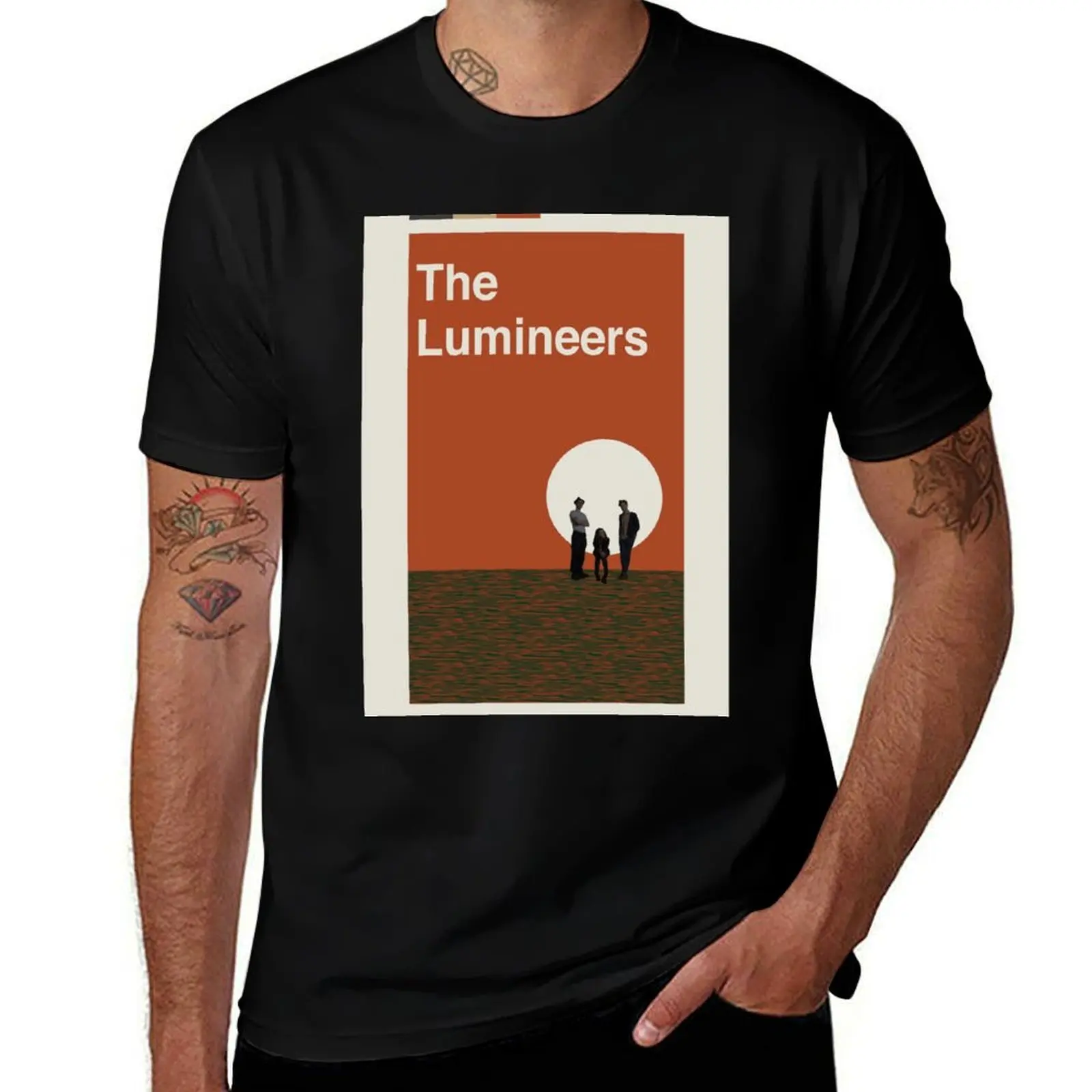 

The Lumineers minimal poster design T-Shirt sweat cute tops funny gifts quick-drying sweat shirts, men