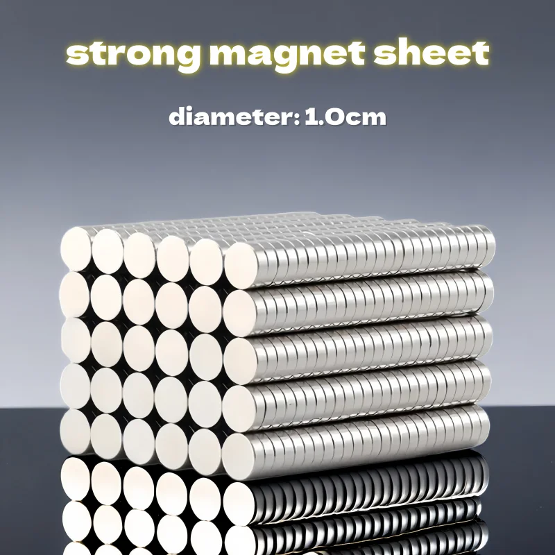 10pcs small magnets, circular high magnetic magnets powerful magnetite, magnetic steel