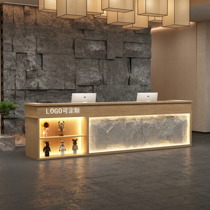 Salon Cash Reception Desk Salon Shop Bar Mobile Banco Office Desks Church Modern Commercial Bar Rezeption Office Furniture