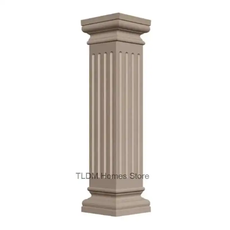 

Garden build Fence DIY Cement Column Mold Garden Building European Decorative Modeling Roman Column Mold Thickened Square Column