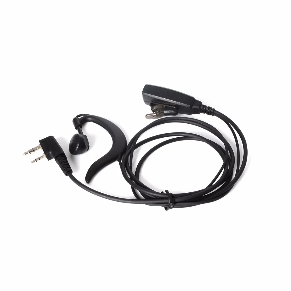 3.5mm 2Pin K-Type Two-Way Radio Headphones E15J-K Walkie Talkie Earphone Transceiver Set For Communication Outdoor Adventures