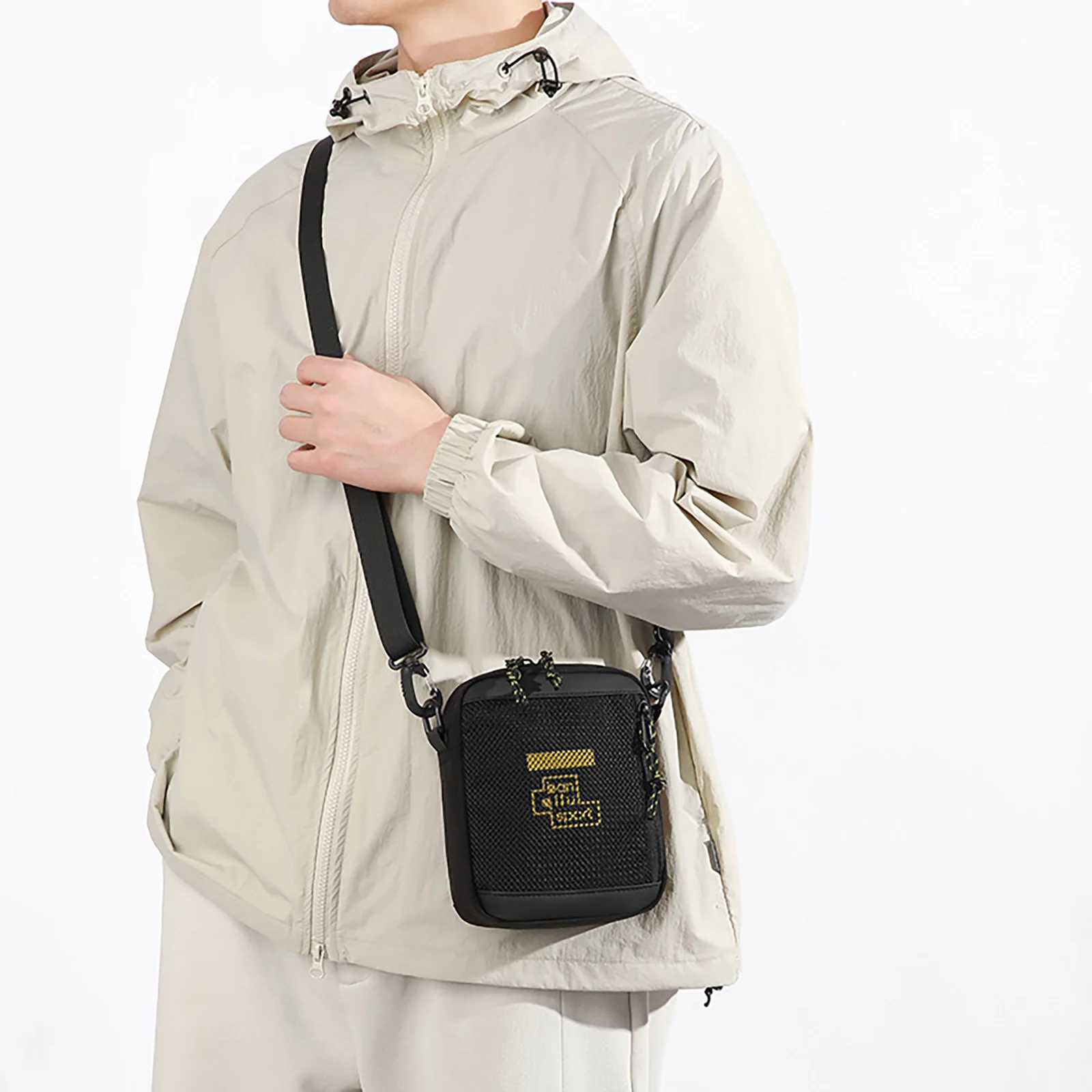 New Men's Crossbody Bag For Outdoor Activities Mobile Phone Lightweight Shoulder Small Trendy Casual Women's Bag