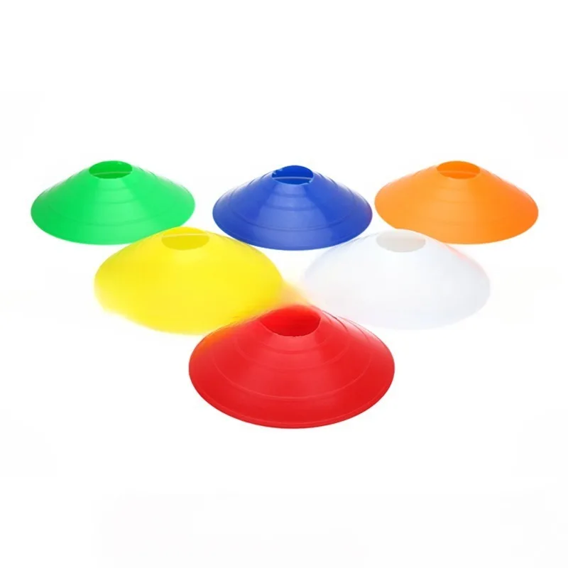 Juego de conos de disco de agilidad, conos de entrenamiento de fútbol, marcadores, accesorios de entrenamiento