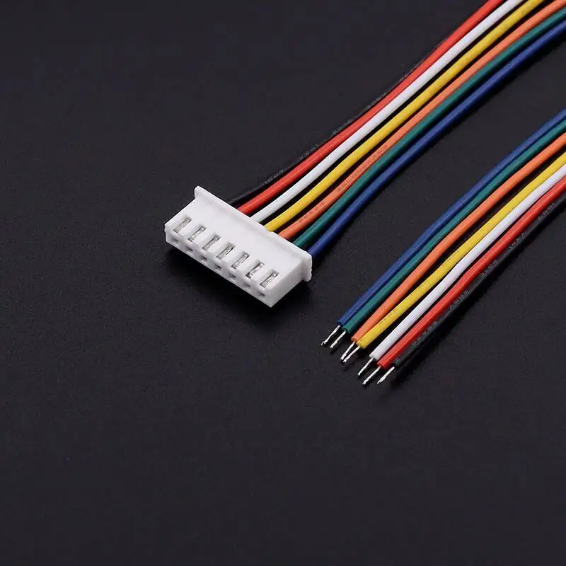 5~10 Stück XH2.54Mm Elektronikdraht Einzelkopf Verzinnter Anschluss 30CM Farbtestverbindung 2/3/4/5/6/10P – Detail 6