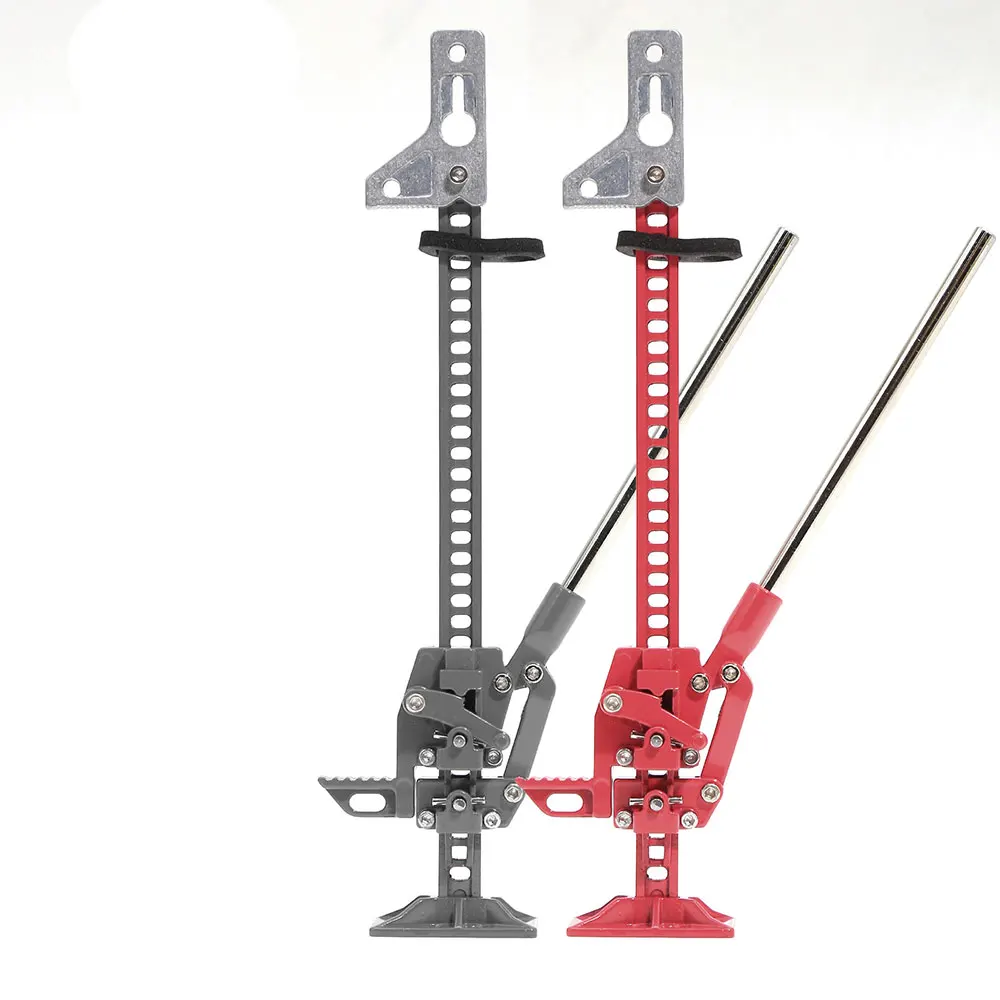 Simulation Slideable Hydraulic Jack Lift Tool for 1/10 RC Crawler Car Upgrade Parts Compatible with Traxxas TRX4, Axial SCX10