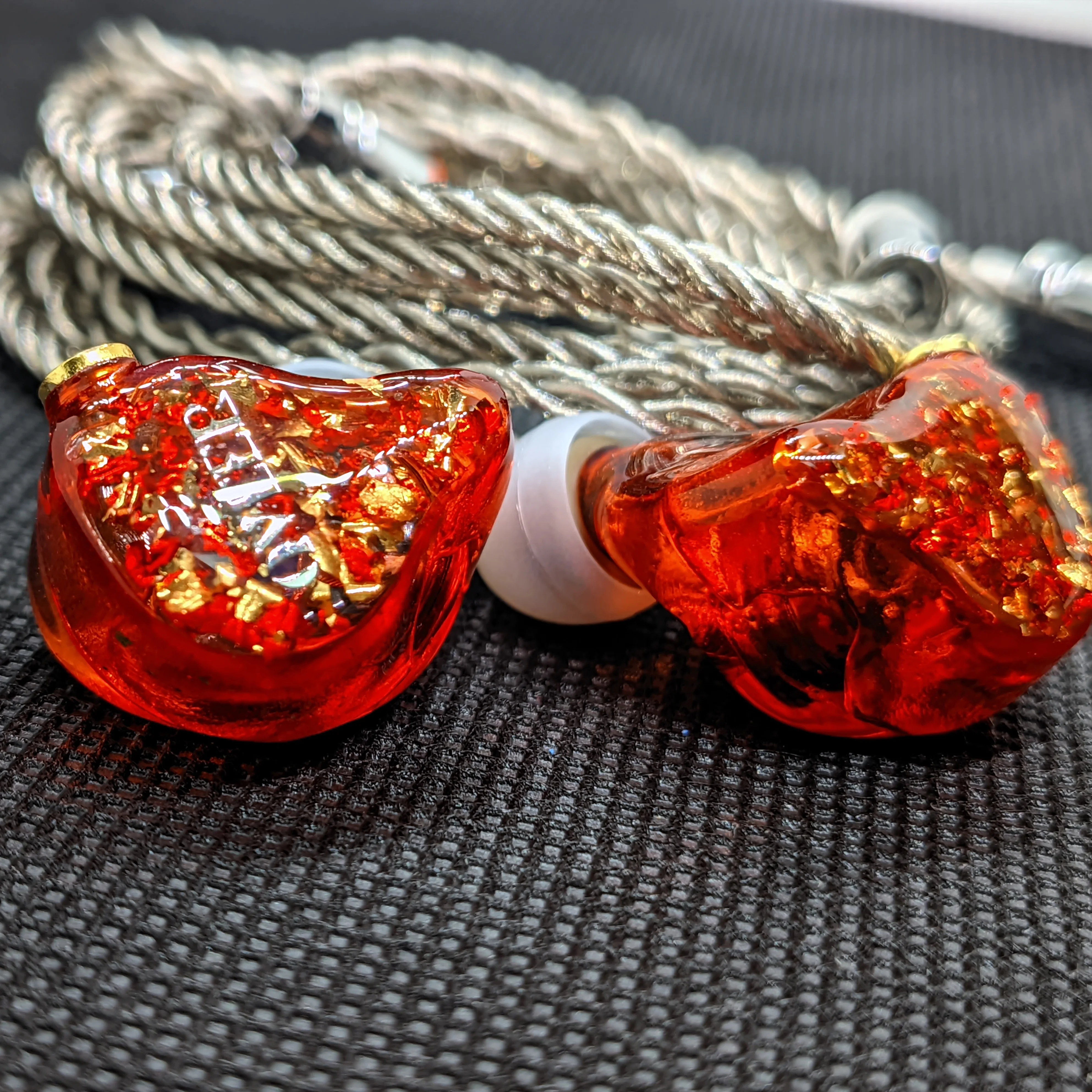 Qveer Rhapsody Carbon Crystal Nano Ultra Flagship Dynamic Popular Vocal Hifi Music Monitor Studio Audiophiles Bass Earphones