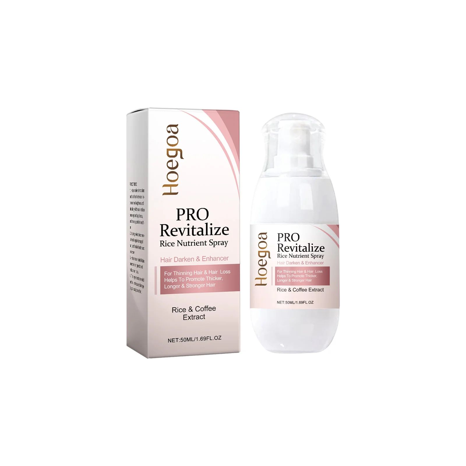 

Hoegoa Rice Hair Care Spray Nourishes And Moisturizes Hair Care Softens And Strengthens Hair And Scalp Care Spray 2pcs