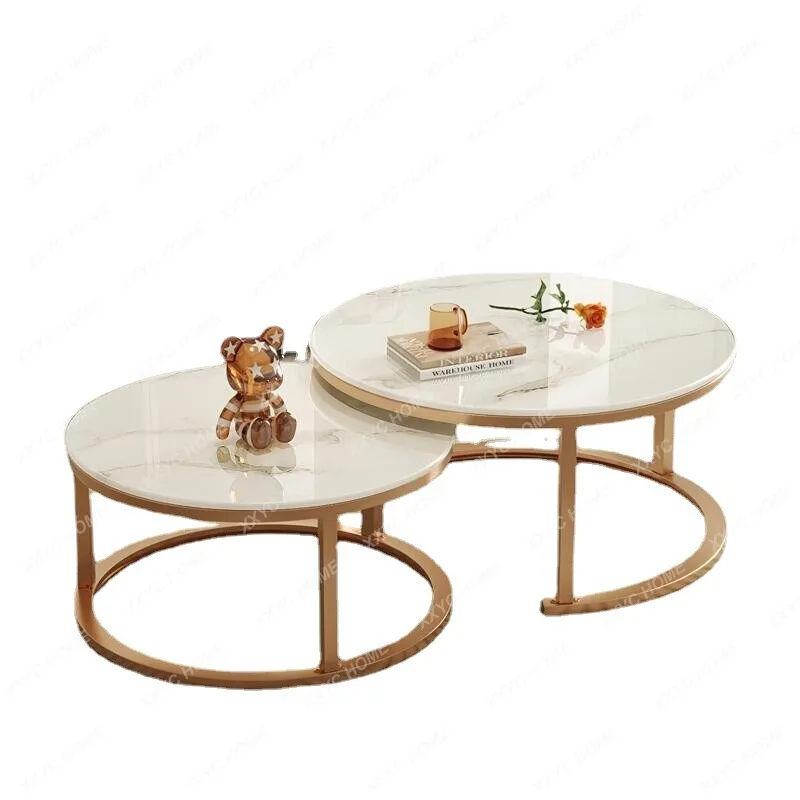 Minimalist  Coffee Table Transform Cheap Aesthetic Unique Coffee Table Clear Designer Luxury Metal Couchtisch Furniture