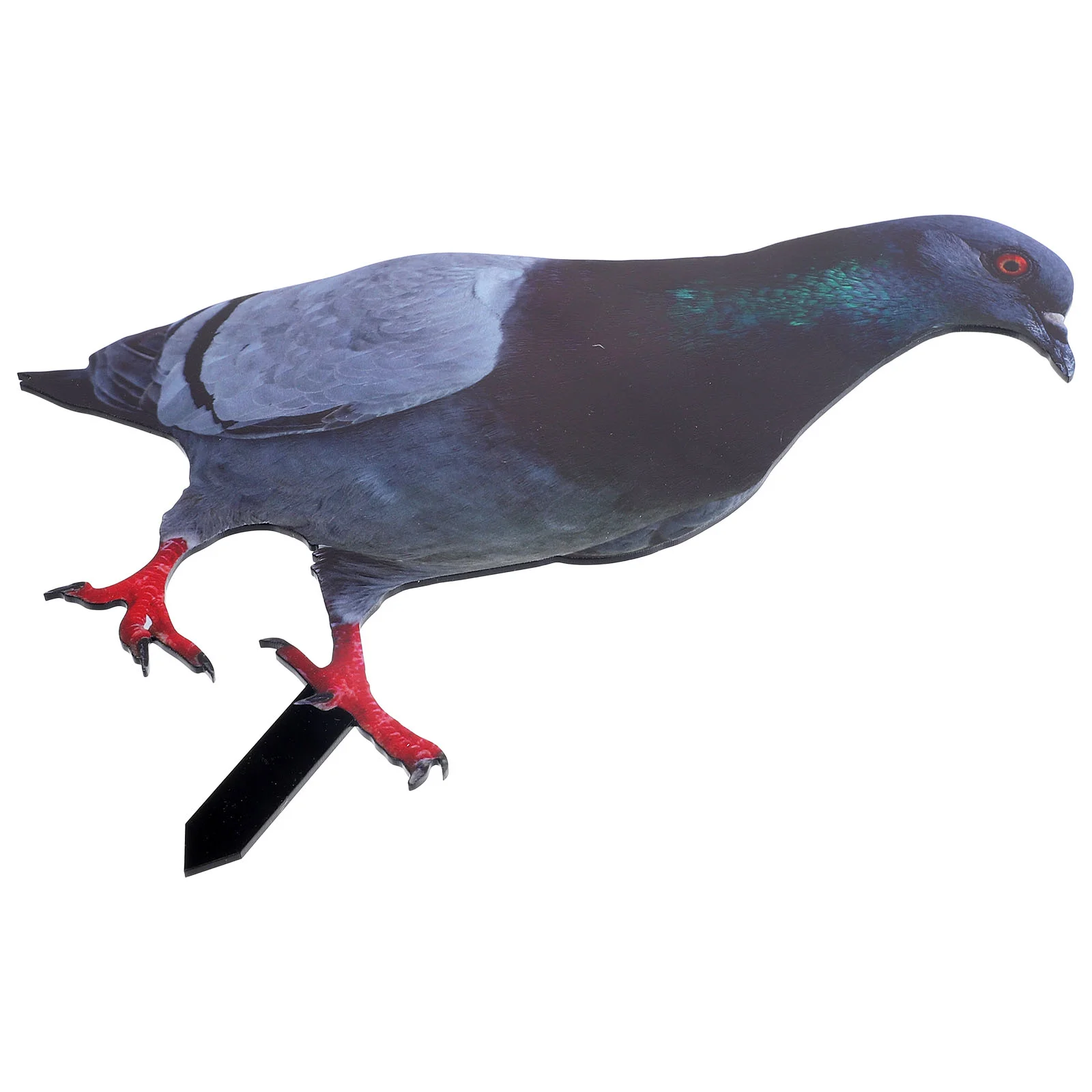 

Simulated Pigeon Ground Plug Garden Sign Animals Bird Stake Lawn Decoration Yards Decorative Outdoor Adornment Sculpture