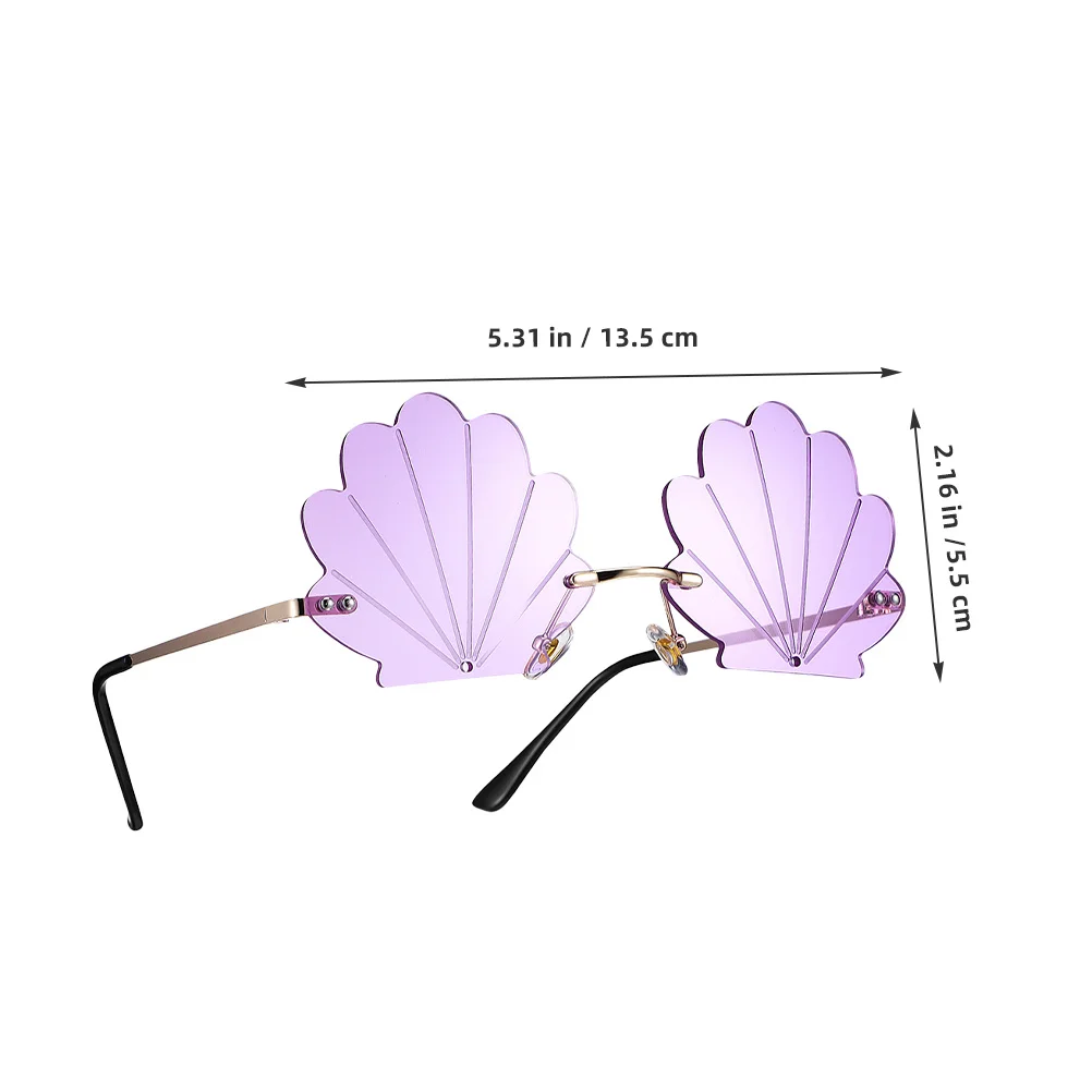 3 قطع مضحك بدون شفة صدف النظارات الشمسية الصيف شاطئ حزب نظارات كابينة تصوير الدعائم الجدة الأشعة فوق البنفسجية حماية النظارات البلاستيكية ل