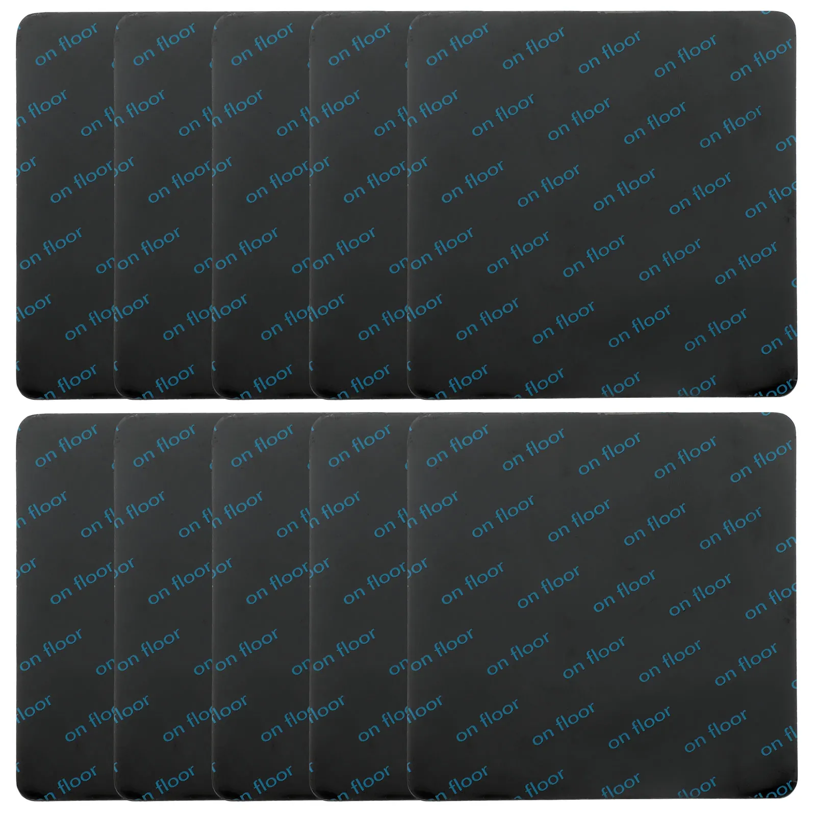 10 قطعة شريط البساط عدم الانزلاق السجاد القابض وسادة للإزالة قابل للغسل منطقة البساط حامل للحمام المطبخ السجاد القابض #4