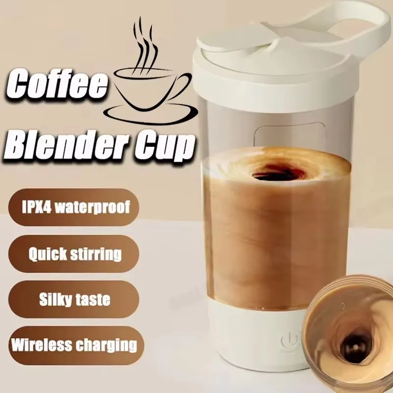 Electric Shaker Cup 450ml Self-Stirring Intelligent Shaker For Protein Shake Meal Replacement Portable Sport Mixing Cup
