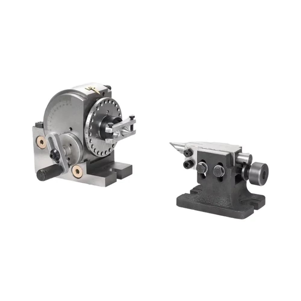 BS Simple Dividing Head With 160 Three-Jaw Chuck Milling Head 6-inch Indexing 4\