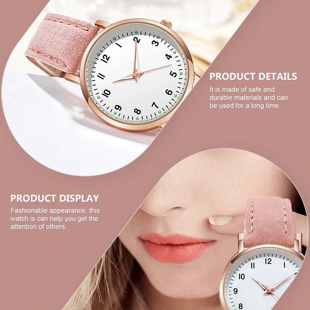 

Night Light Women Watch Imitation Elegant Fashionable Comfortable Gift for Wife Girlfriend