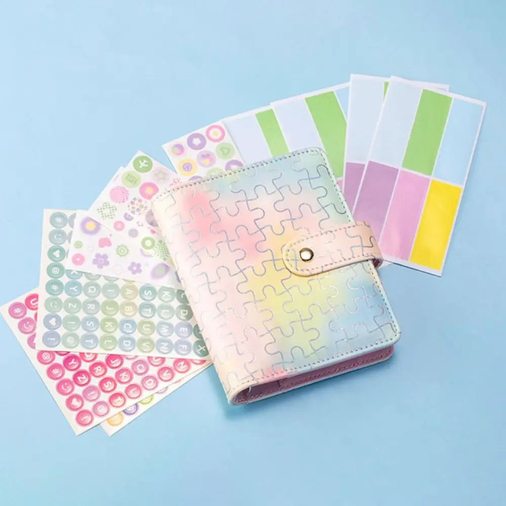

PU Leather Budget Binder Planner A7 Daily Weekly Envelope Challenge Binder Bill Holder Wallet Organizer Budget Planner Notebook