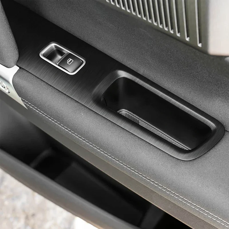 Car Carbon Interior Sticker Window Lifting Panel Decal Gear Door Protective Film Accessory For CHERY JAECOO J7 2023-Present LHD