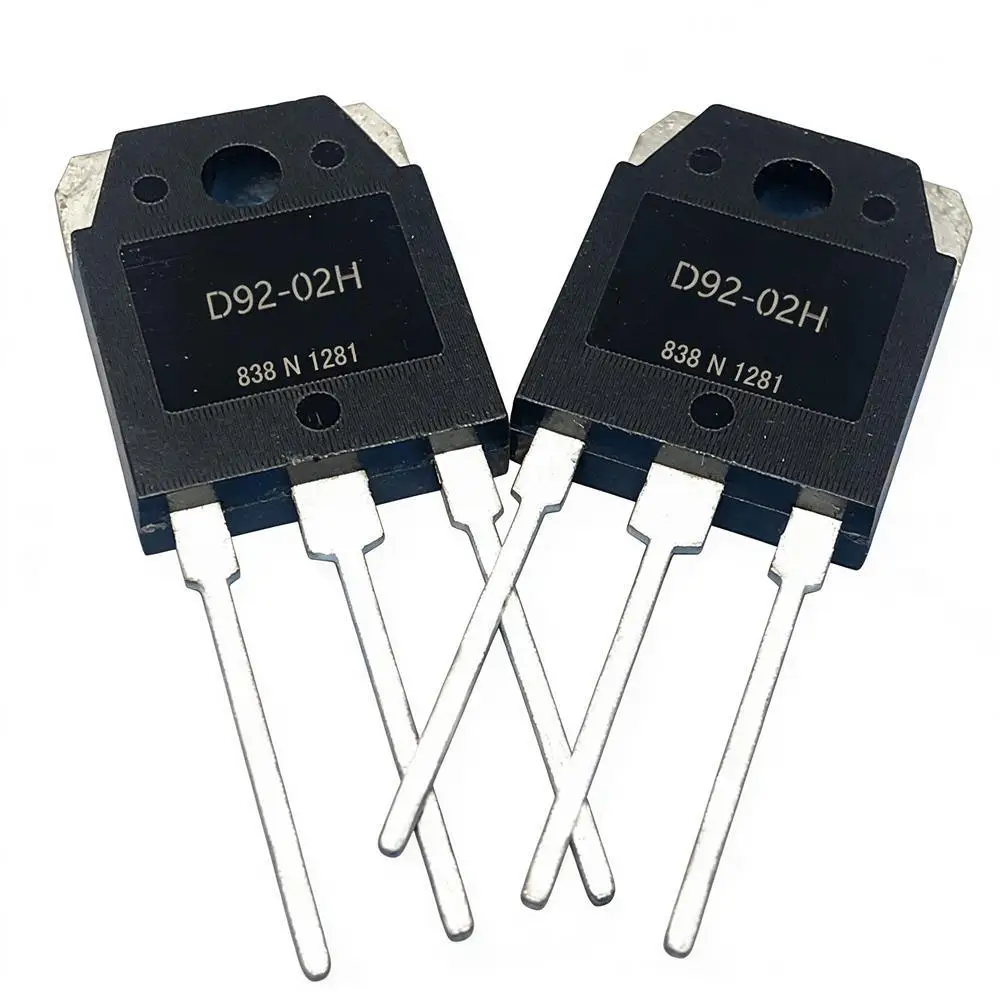 5PCS D92-02 20A 200V D92-02H 20A 200V B817 2SB817 140V 12A KTD718-0 D718 2SD718 120V 8A D1047 2SD1047 D13009E TO-3P