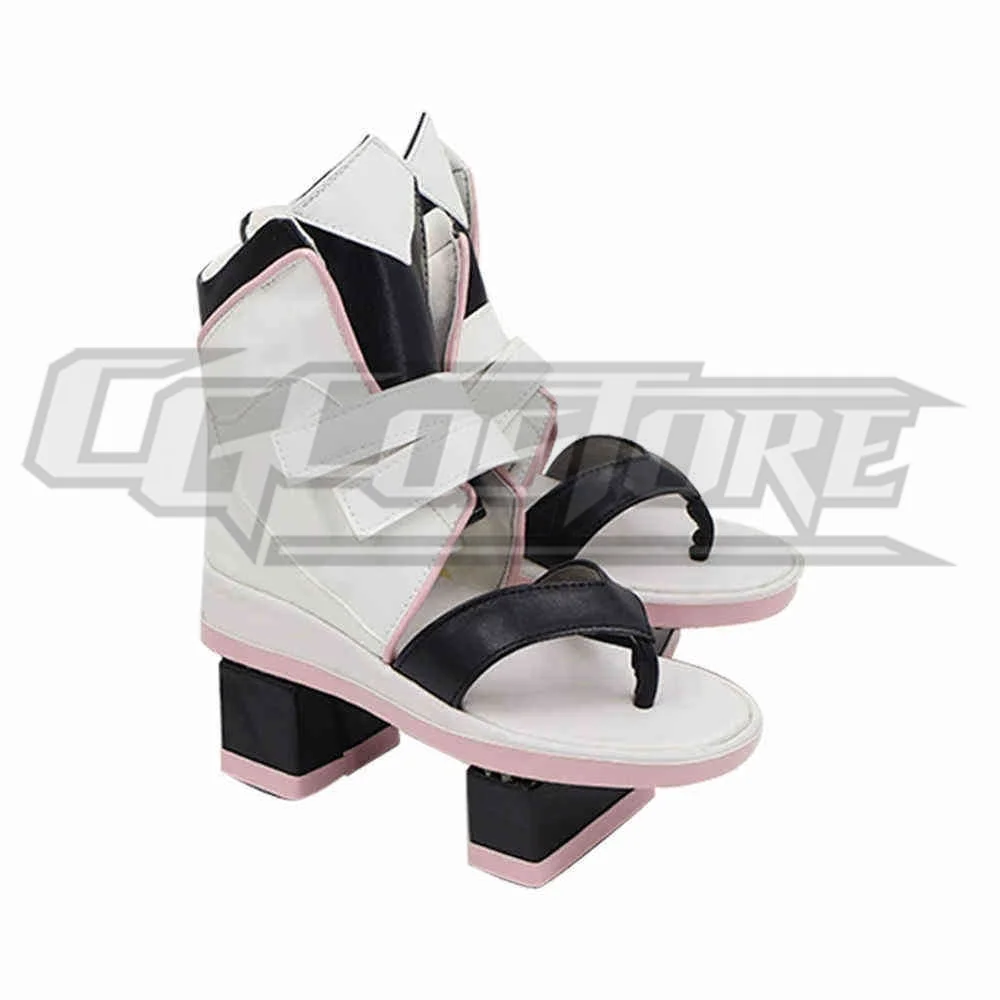 Kuzuha vtuber Cosplay chaussures bottes pour hommes unisexe Anime personnage Costumes chaussures livraison gratuite ACS-6003