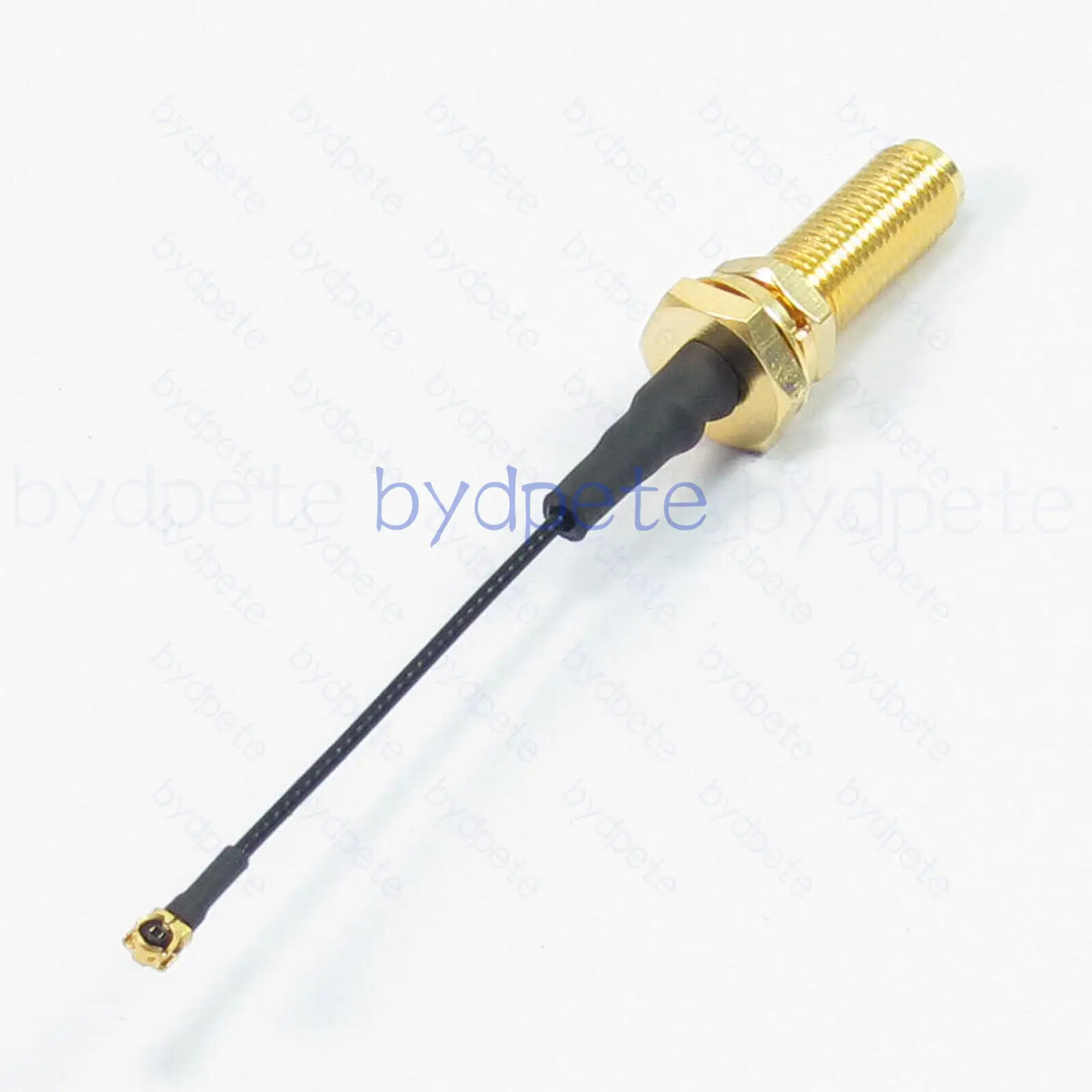 U.FL UFL IPX Female to RP-SMA Female Bulkhead 20mm Screw 1.37mm Coaxial Pigtail Cable 50ohms kits for DIY Router Replace Antenna