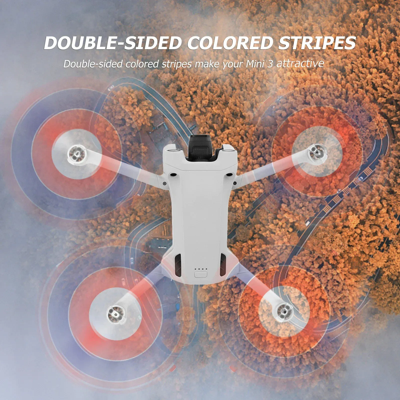8pcs DJI MINI 3 Replacement Propeller Light Weight Durable Quick Release Props for Wing Fans Drone Blade Spare Parts Accessories