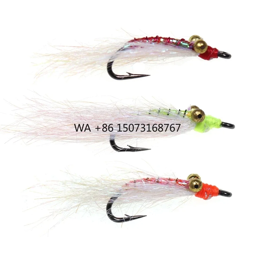 

Crazy Charlie Dubbing Nymphs Flies Barbed Hook Trout Fishing Fly Lure Bait Fly Fishing Lures