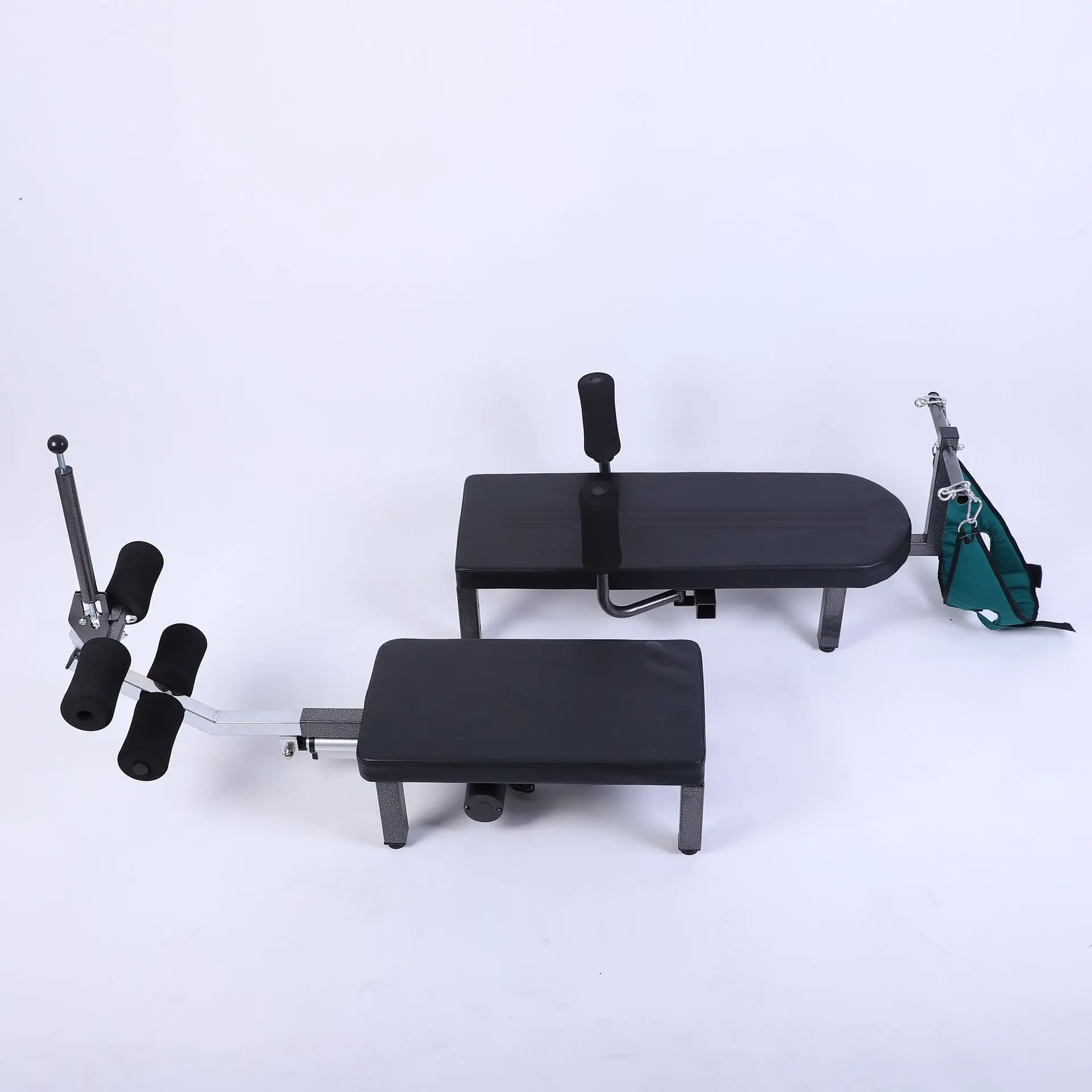 Electric stretcher Household waist traction inverted machine Household seated split multi-functional fitness equipment