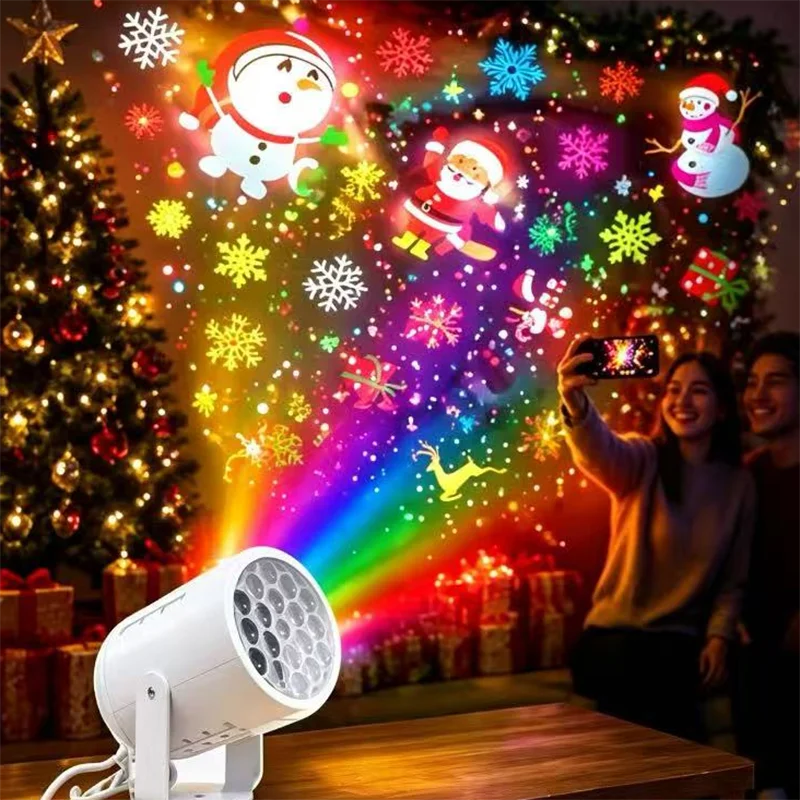 Ocean Projector Night Light for Kids, Soft Sleep Ambience Lamp, Multi‑Purpose Bedroom Decor Projection Light