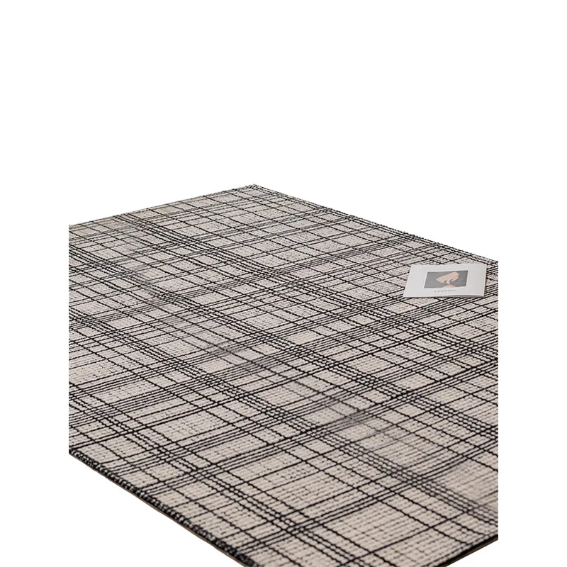 

American light luxury high-end living room carpet pearl retro wool sofa coffee table blanket study bedroom household floor mat