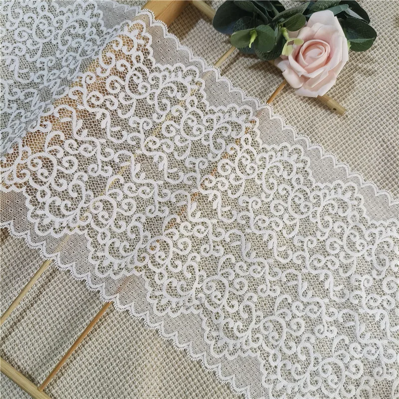 Женское цветочное кружево 23,5 см, грубая нить, плоское кружевное сексуальное нижнее белье, ткань Qianhua Lace