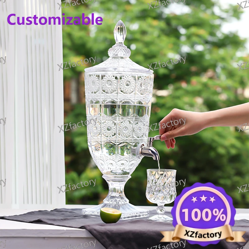 Factory Direct 2026 Top RatedHigh value Internet celebrity glass cold kettle with faucet food grade household large capacity lem