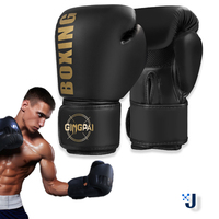GINGPAI Boxing gloves Children Adult Boxing gloves Fighting mens Set Male Kids Muay Thai Fighting Training Sandbag Gloves