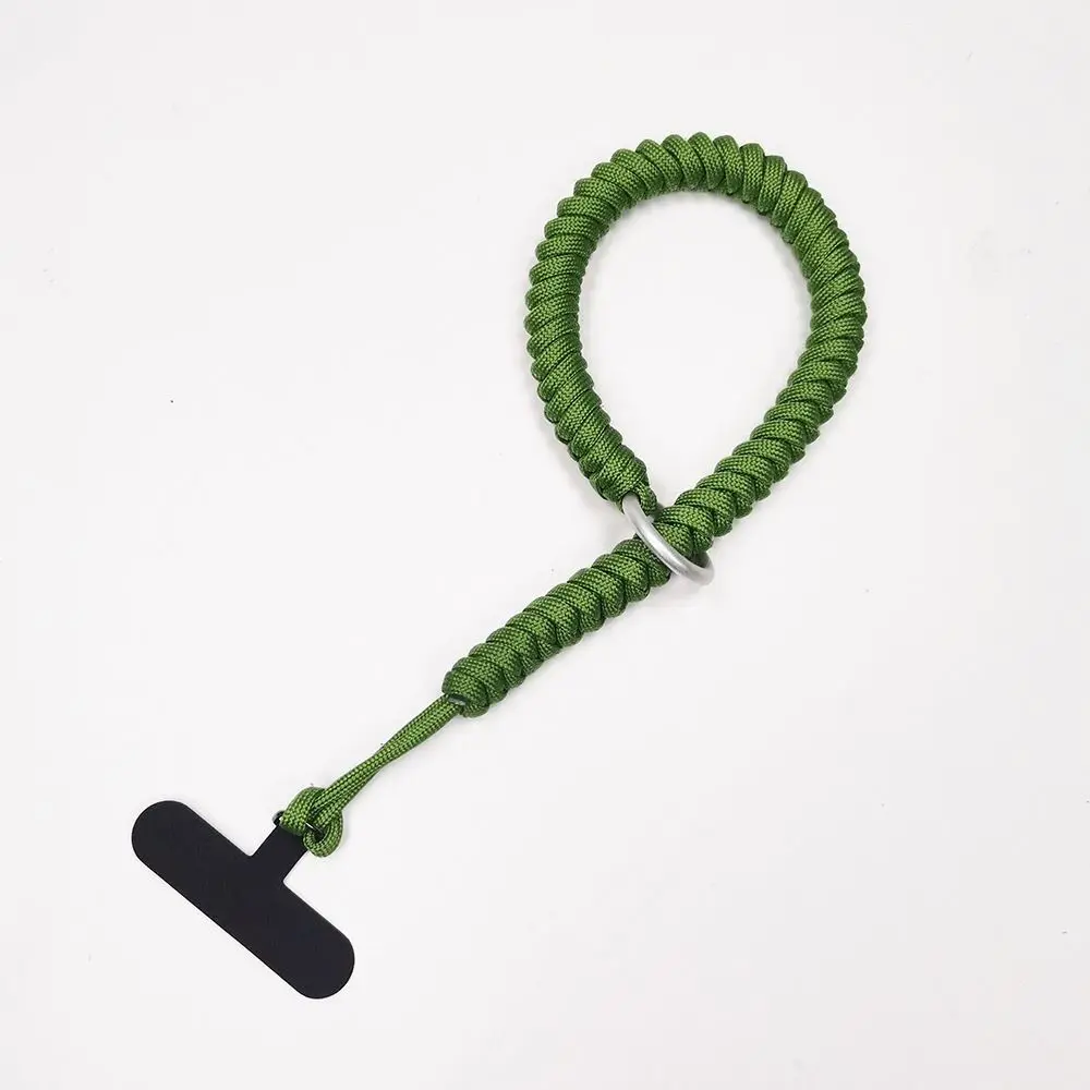 Portable Handmade Woven Mobile Phone Wristband Round Rope Anti-lost Mobile Phone Strap Mobile Phone Lanyard Accessories