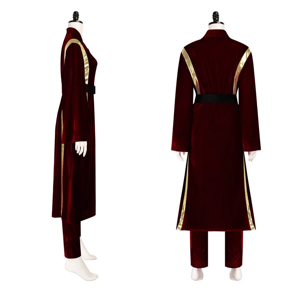 Red Robe Set Amidala Cosplay Cosplay Role Playing Halloween Carnival Carnival Night Music Festival New