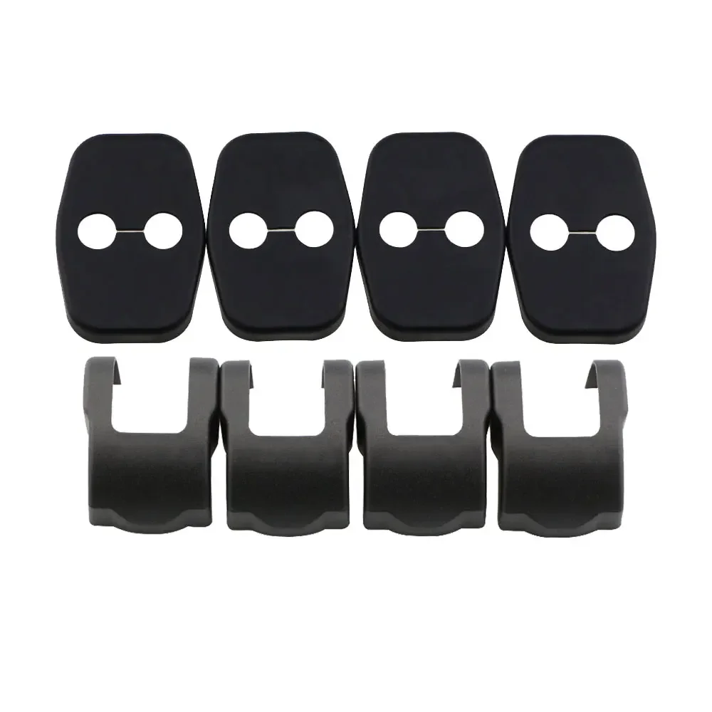 

Крышка дверного замка из АБС-пластика для Peugeot 308 408 208 2008 для Citroen C4, защитная крышка дверного замка, аксессуары