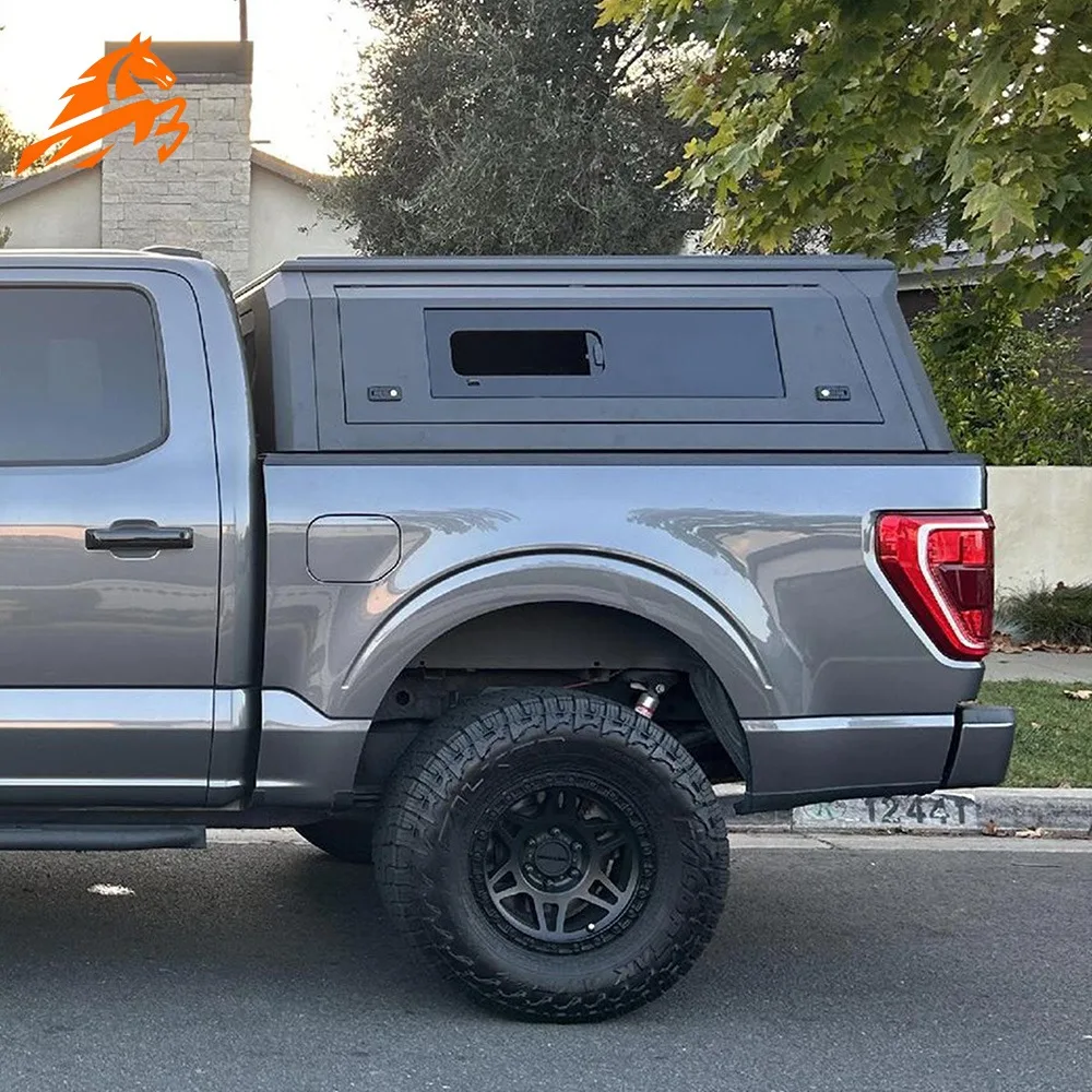 Locking Hardtop  Pickup Truck Bed Cover Canopy UTE Cap Camper Shell 5 5.5 6.5 8 ft Topper for isuzu dmax gladiato