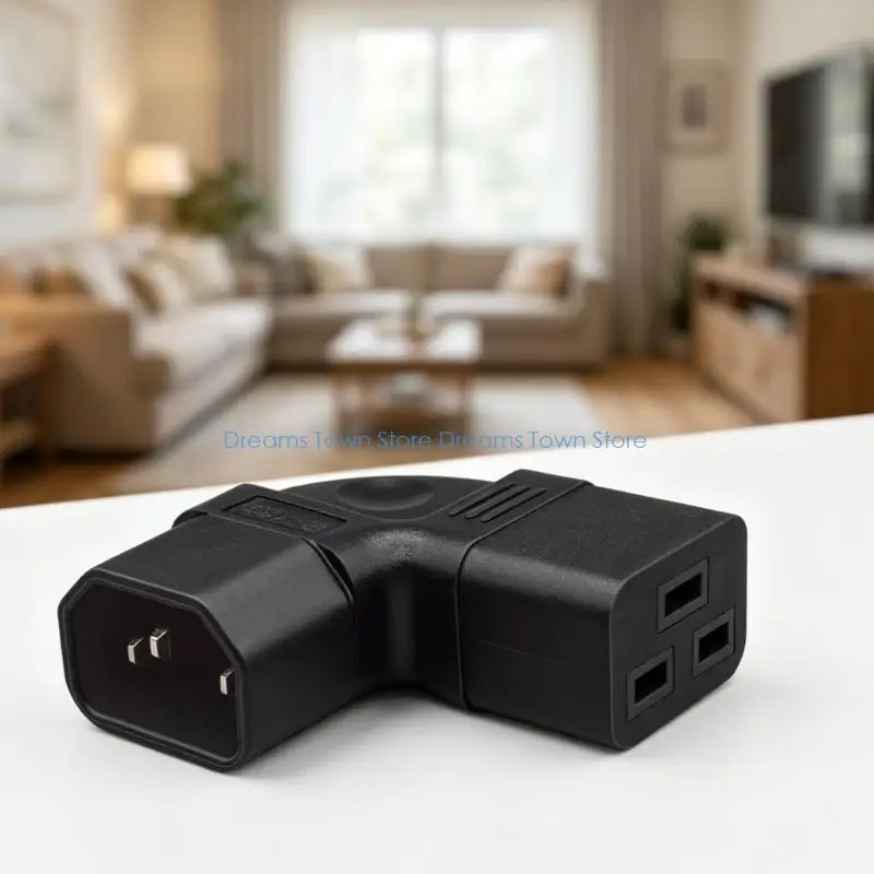 HX6A Industrial 10A Male to 15A Female Power Adapters for Server and Networks Gear