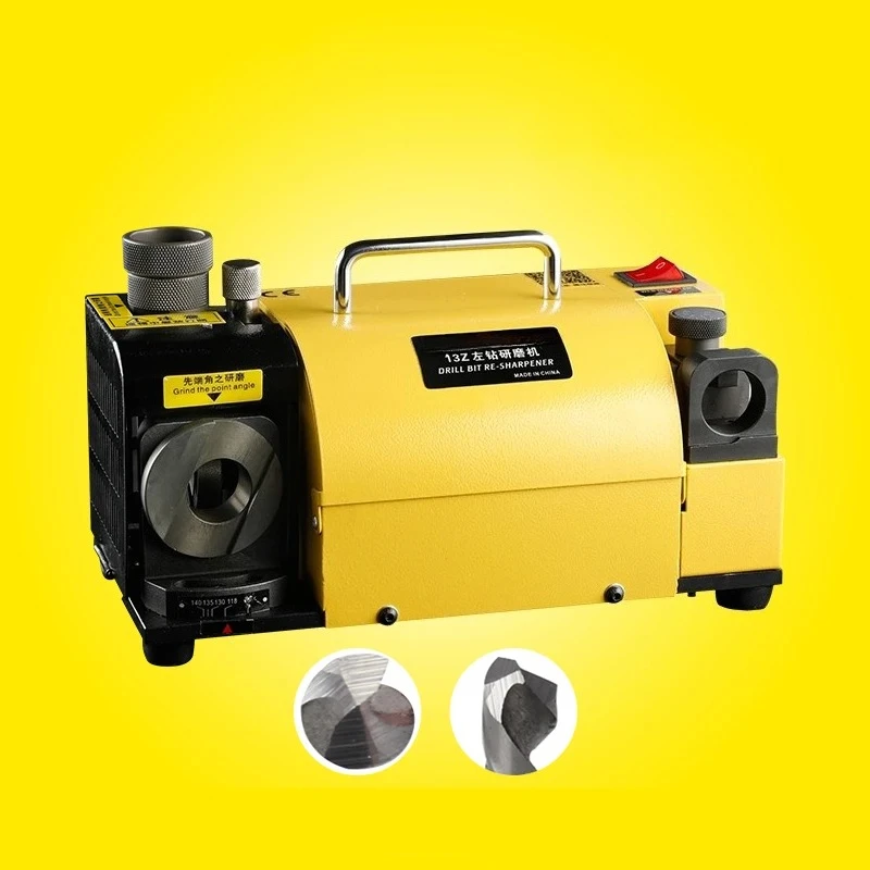 High-precision Fool Grinder Portable Left-hand Drill Grinder Fast Grinding 3-13mm MR-13Z Left-handed Twist Drill Grinder