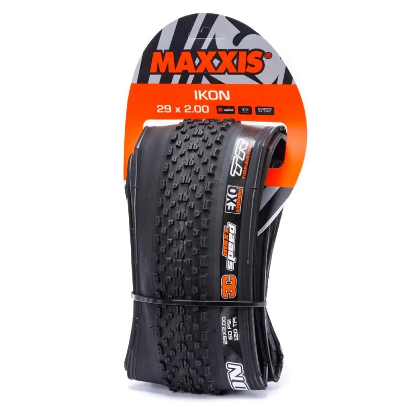 MAXXIS IKON(M319RU) FOLDABLE TIRE OF BICYCLE MTB 29x2.0 3CS EXO TR 120TPI mountain bike tires