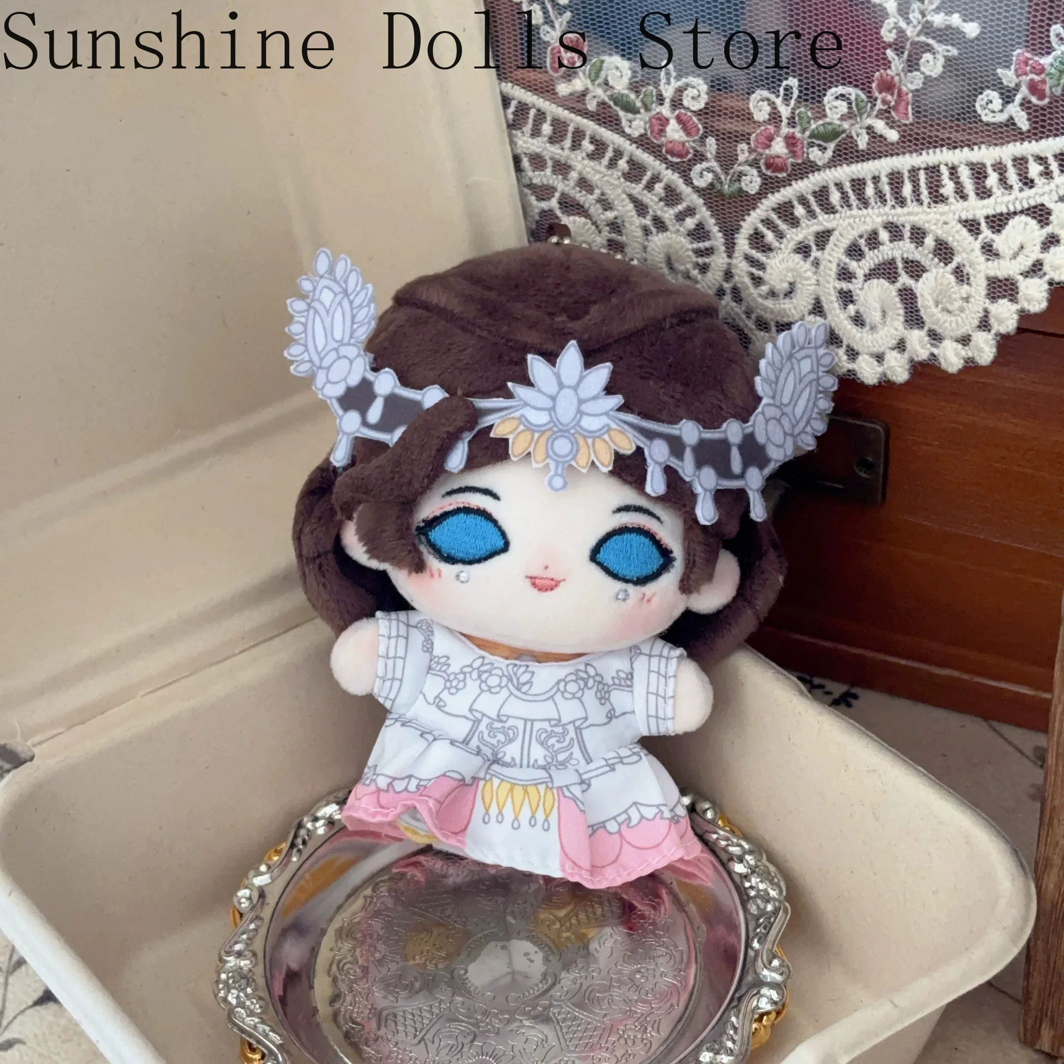 Anime Identity Ⅴ Bella Donna‌ Cotton Doll Series Bloody Queen Mary Cute Mini Plush Pendant Toy Game 10CM Soft Stuffed Keychain